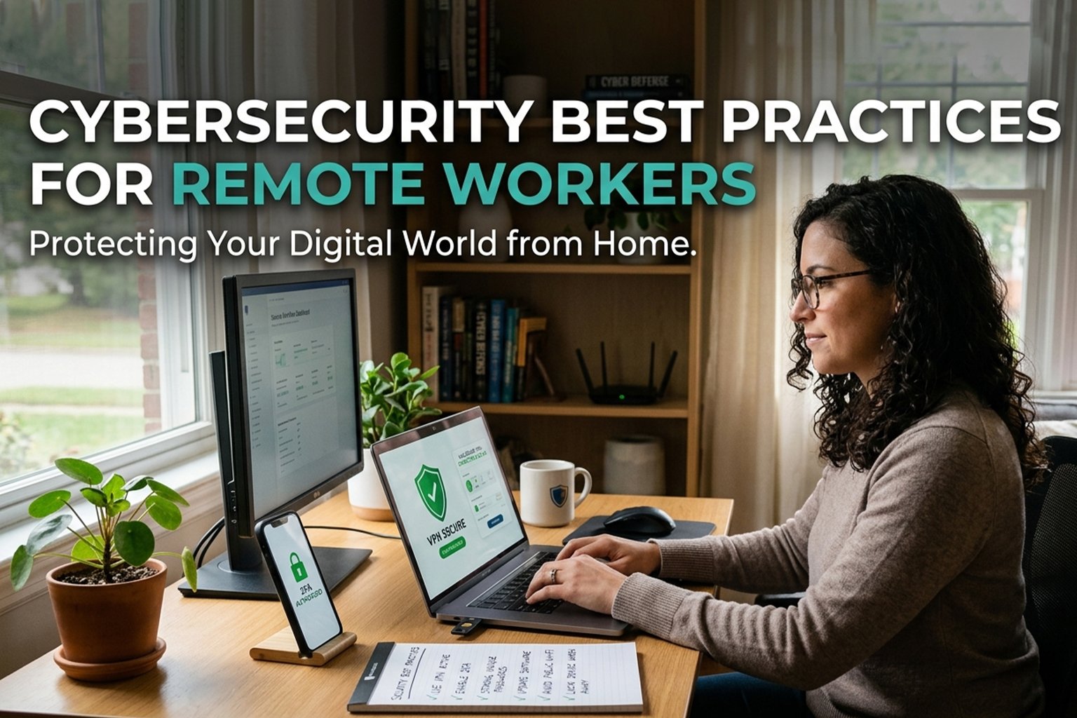 Cybersecurity best practices for remote workers